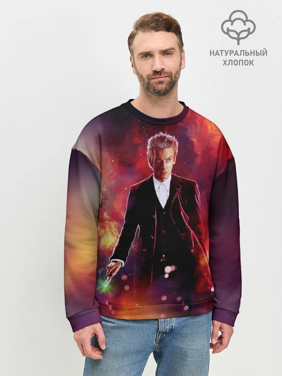 Мужской свитшот базовый / ДОКТОР КТО