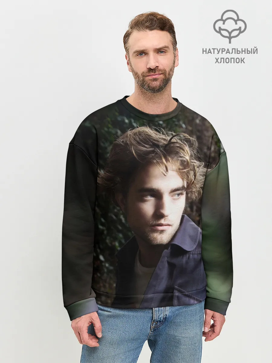 Мужской свитшот базовый / Роберт Паттинсон