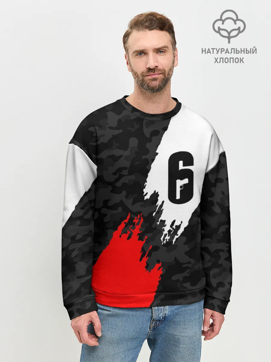 Мужской свитшот базовый / RAINBOW SIX SIEGE