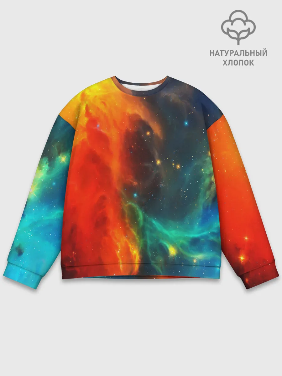 Мужской свитшот базовый / БИТВА КОСМОСА