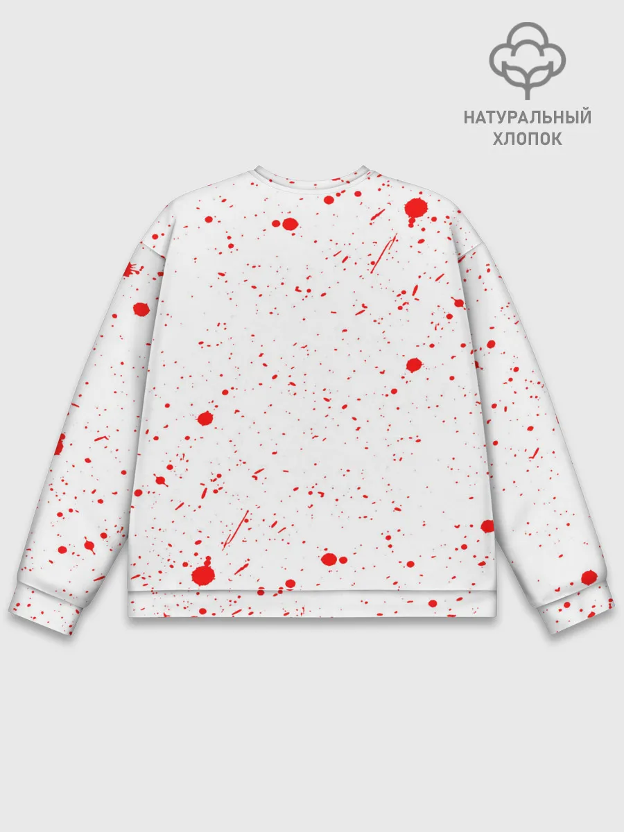 Мужской свитшот базовый / Свирепый Сайтама