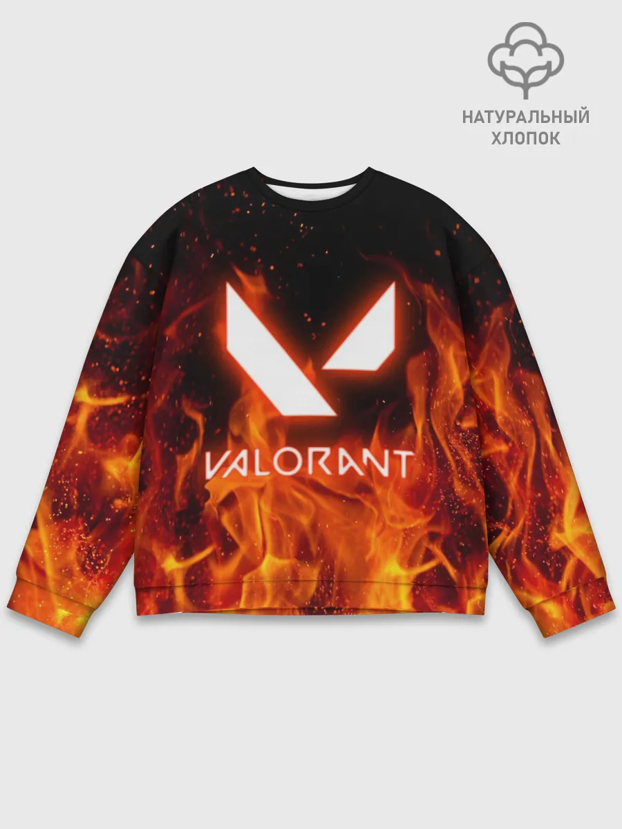 Мужской свитшот базовый / VALORANT
