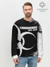 Мужской свитшот базовый / Coronavirus 2019 - nCoV