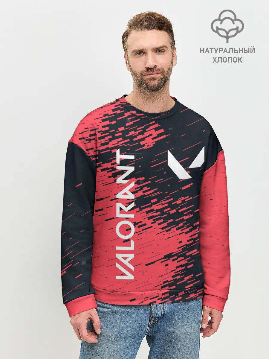 Мужской свитшот базовый / VALORANT