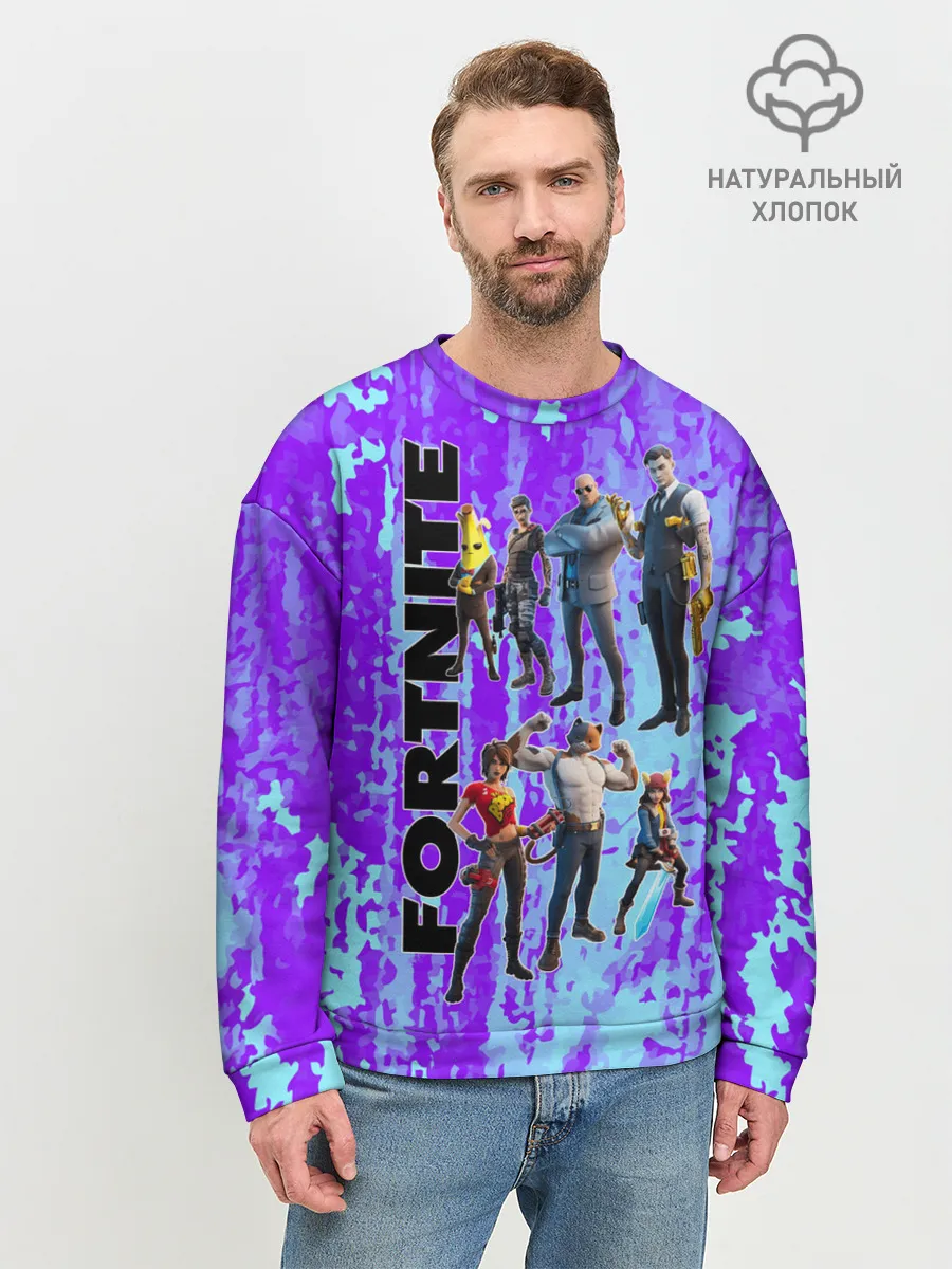 Мужской свитшот базовый / Fortnite
