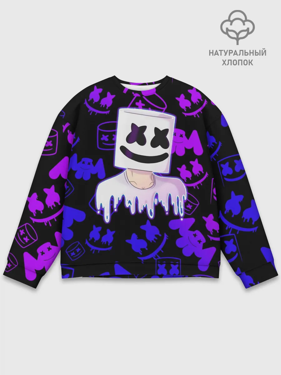 Мужской свитшот базовый / Marshmello