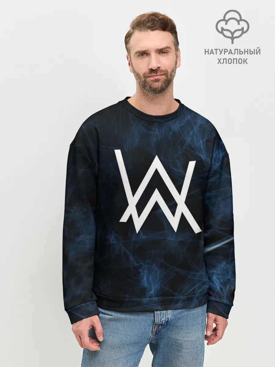 Мужской свитшот базовый / Alan Walker