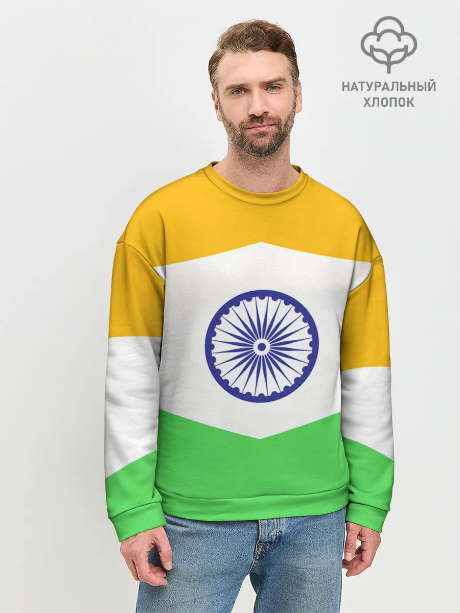 Мужской свитшот базовый / ИНДИЯ | INDIA