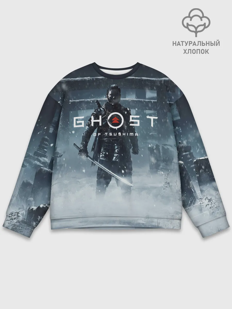 Мужской свитшот базовый / GHOST OF TSUSHIM.