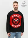 Мужской свитшот базовый / Panic Virus