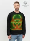 Мужской свитшот базовый / Biohazard Neon