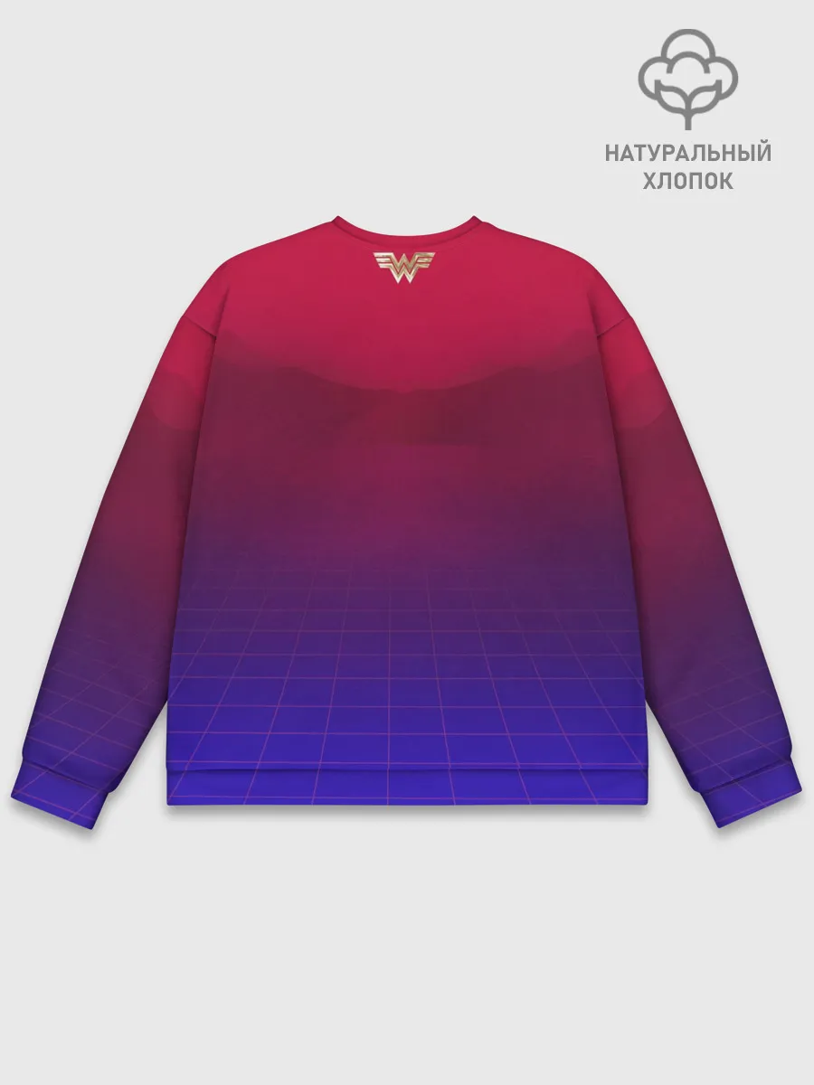 Мужской свитшот базовый / Wonder Woman