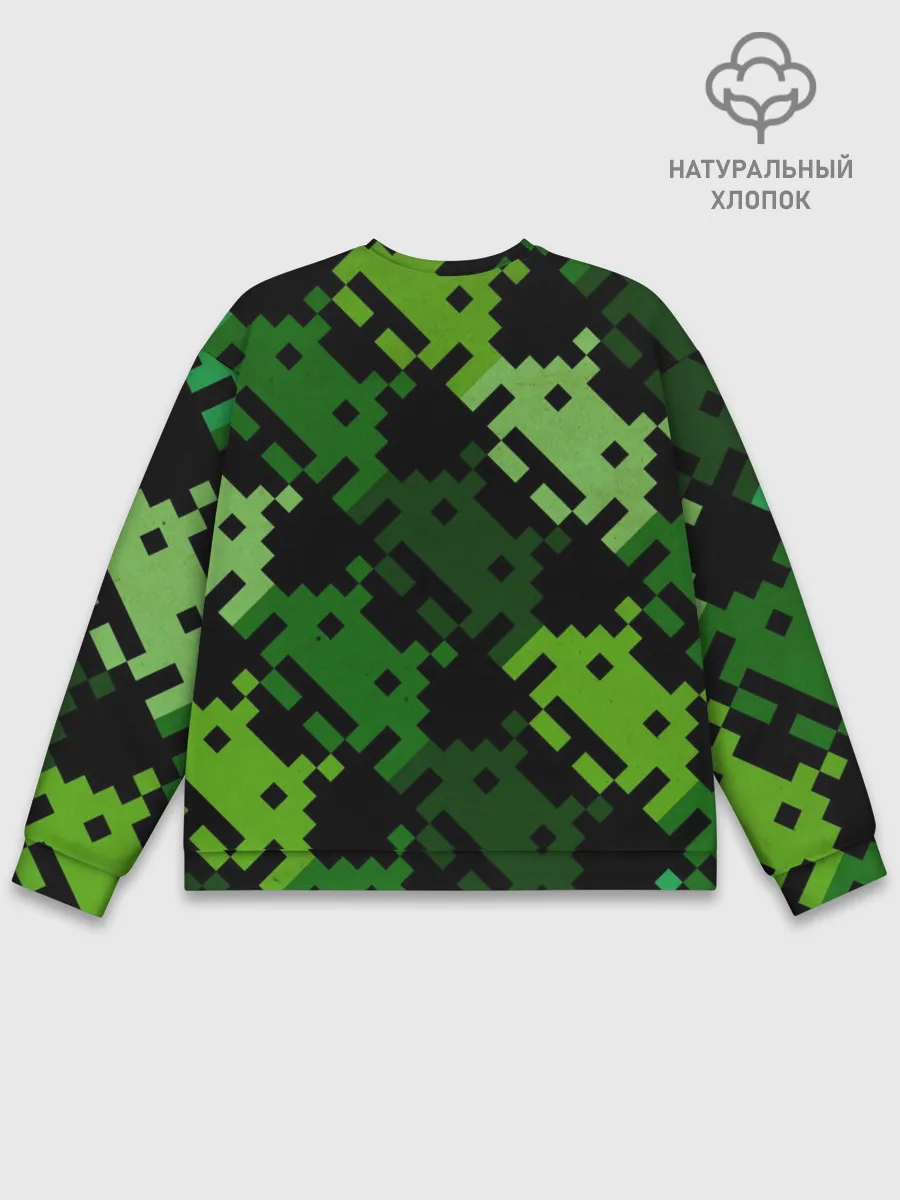 Мужской свитшот базовый / Space Invaders