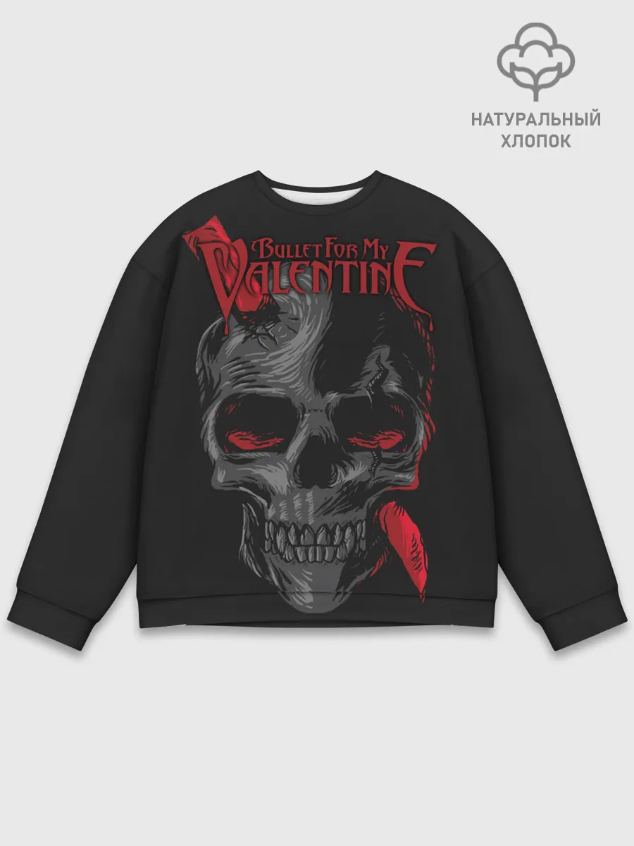 Мужской свитшот базовый / Bullet For My Valentine