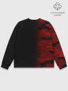 Мужской свитшот базовый / RED BLACK MILITARY CAMO | КРАСНЫЙ КАМУФЛЯЖ