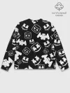 Мужской свитшот базовый / Marshmello ЧБ