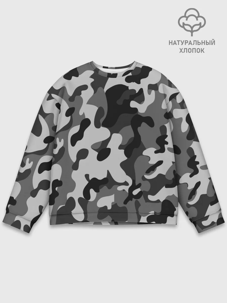 Мужской свитшот базовый / ГОРОДСКОЙ КАМУФЛЯЖ | CITY MILITARY