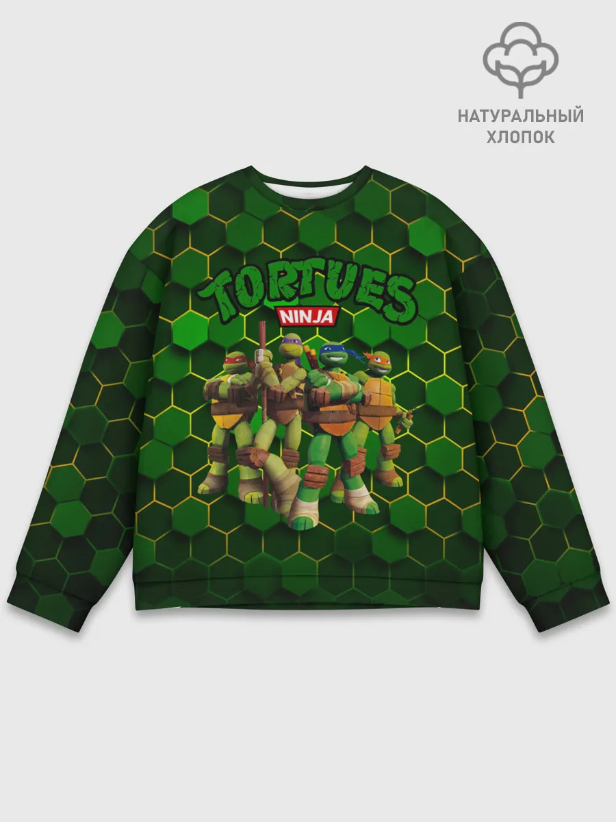 Мужской свитшот базовый / ЧЕРЕПАШКИ - НИНДЗЯ