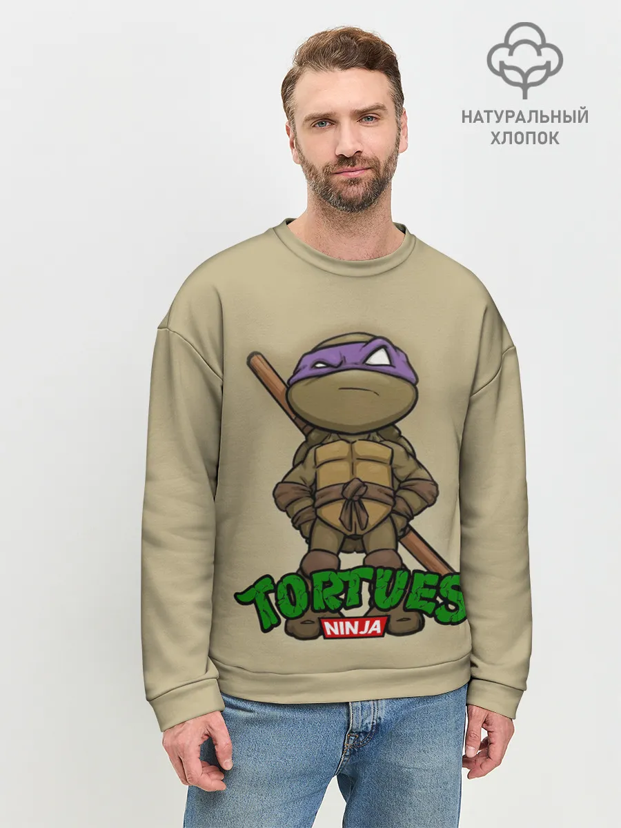 Мужской свитшот базовый / ЧЕРЕПАШКИ - НИНДЗЯ