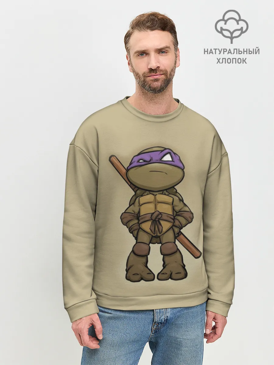 Мужской свитшот базовый / ЧЕРЕПАШКИ - НИНДЗЯ