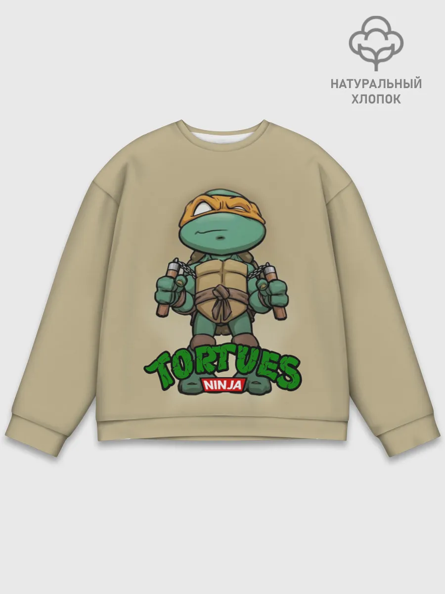 Мужской свитшот базовый / ЧЕРЕПАШКИ - НИНДЗЯ