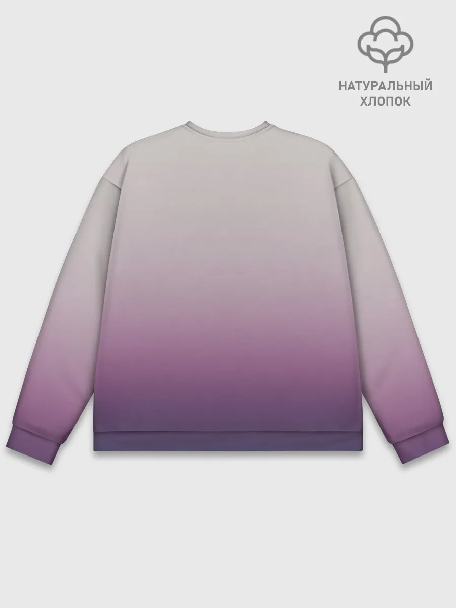 Мужской свитшот базовый / Аниме девочка в тумане