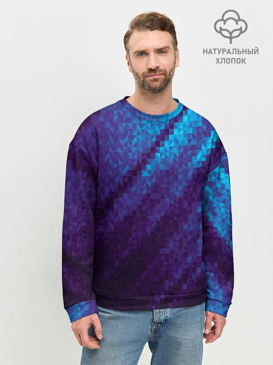 Мужской свитшот базовый / Abstract