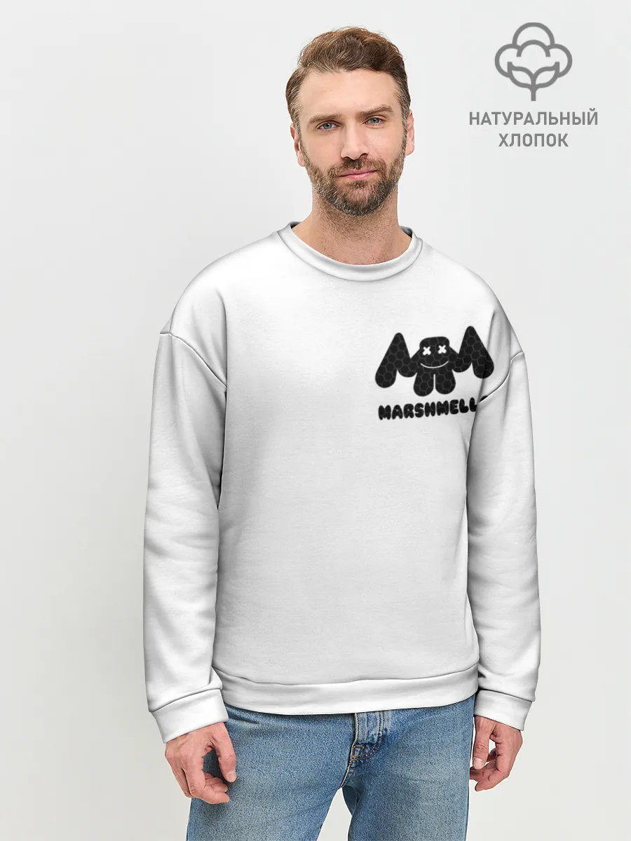 Мужской свитшот базовый / Marshmello