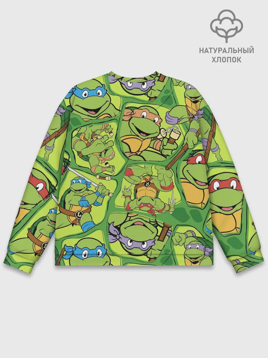 Мужской свитшот базовый / Teenage Mutant Ninja Turtles