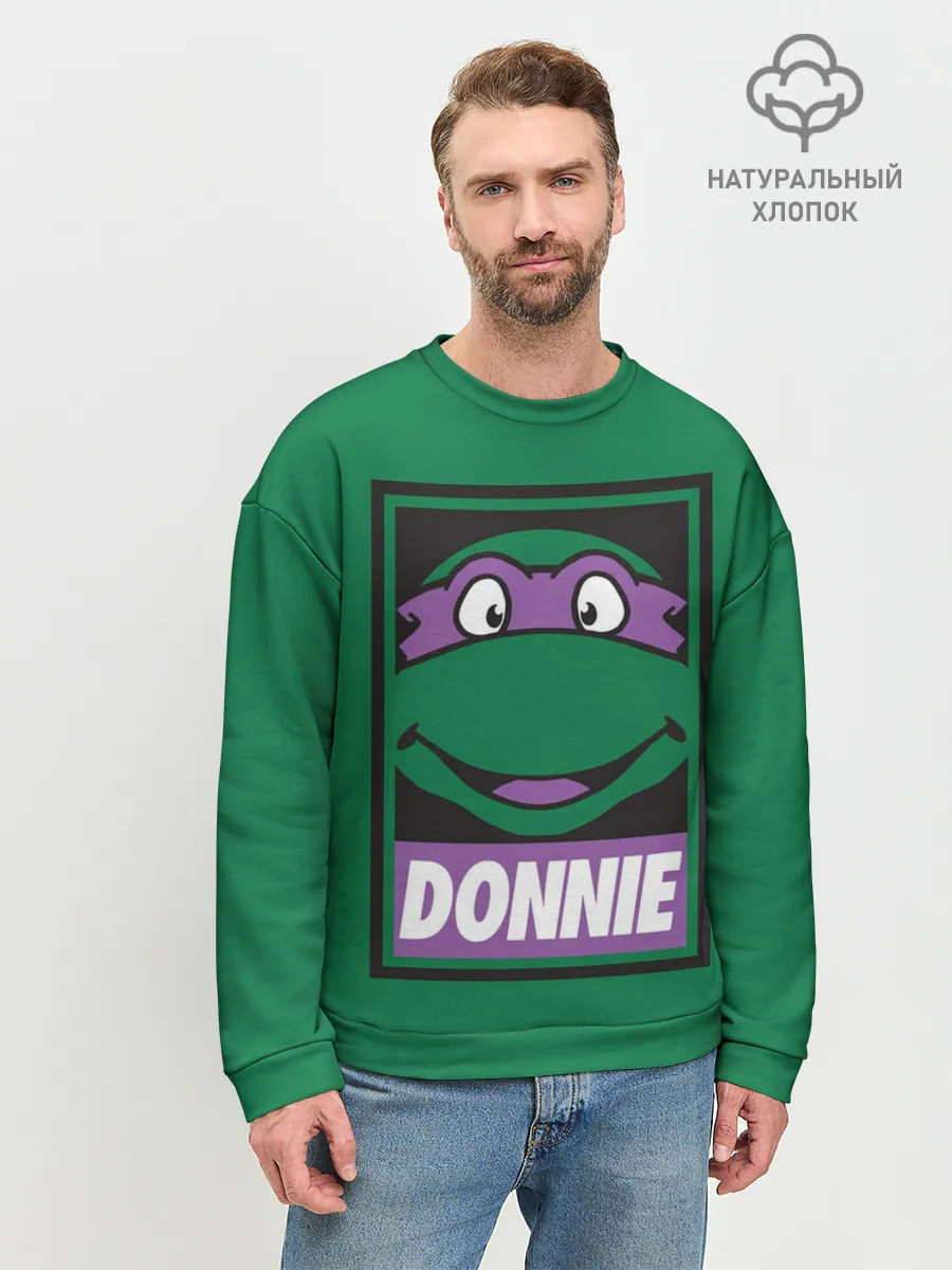 Мужской свитшот базовый / Донателло