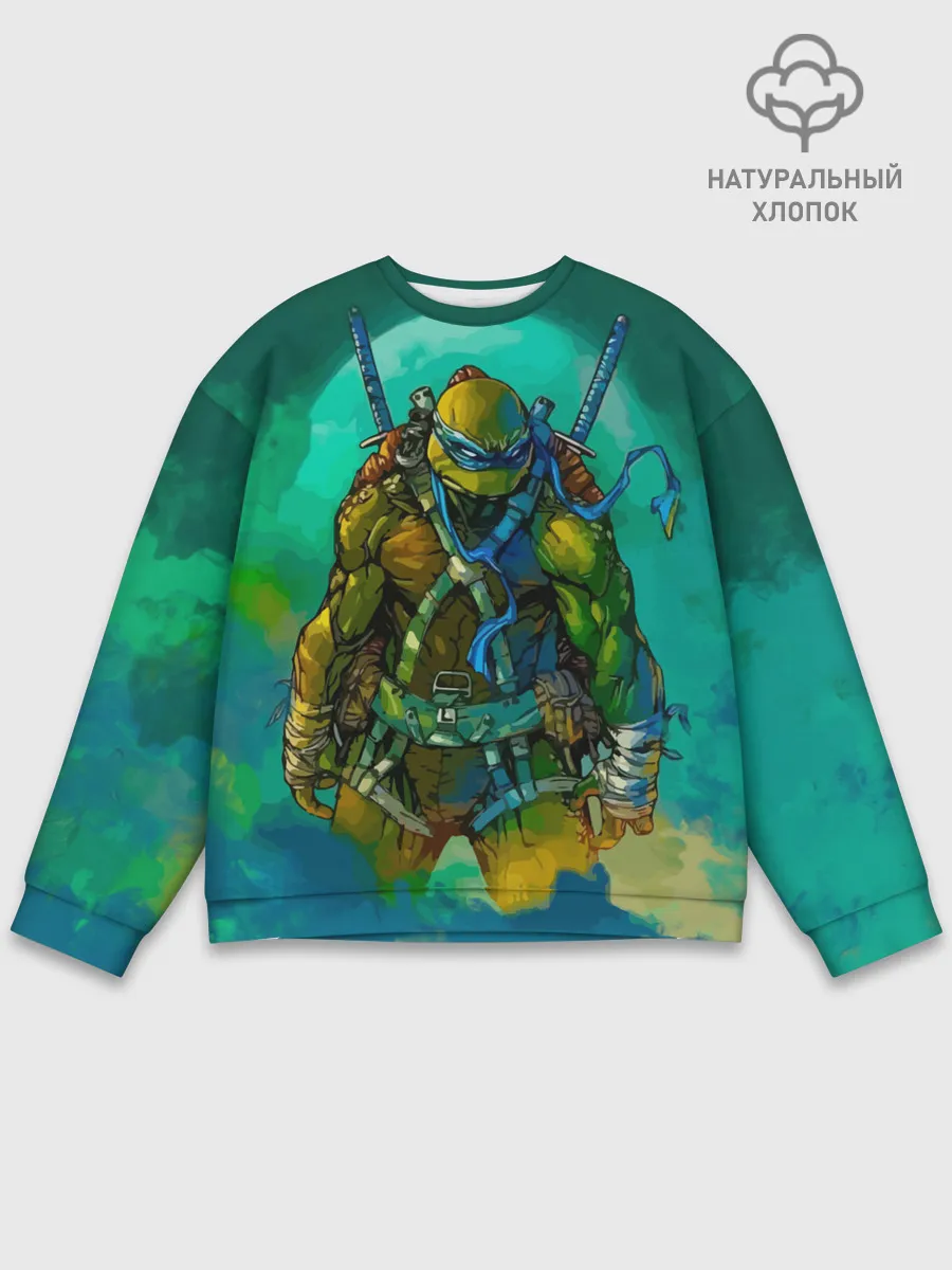 Мужской свитшот базовый / Черепашки ниндзя