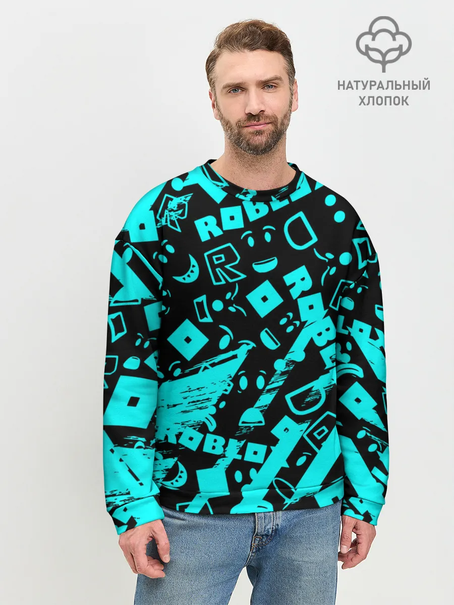 Мужской свитшот базовый / Roblox