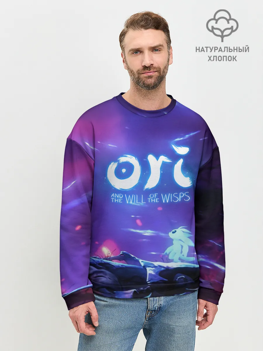 Мужской свитшот базовый / Ori and the Will of the Wisps