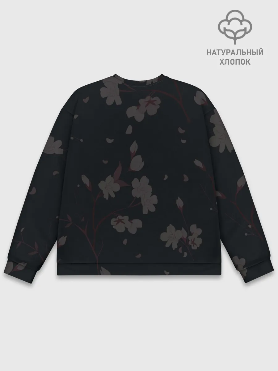 Мужской свитшот базовый / Сакура и рамен