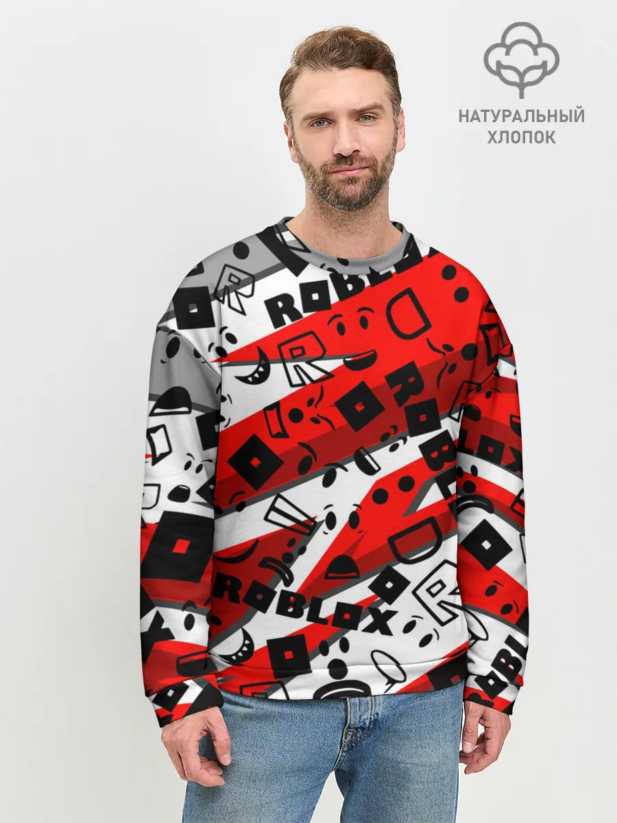 Мужской свитшот базовый / Roblox