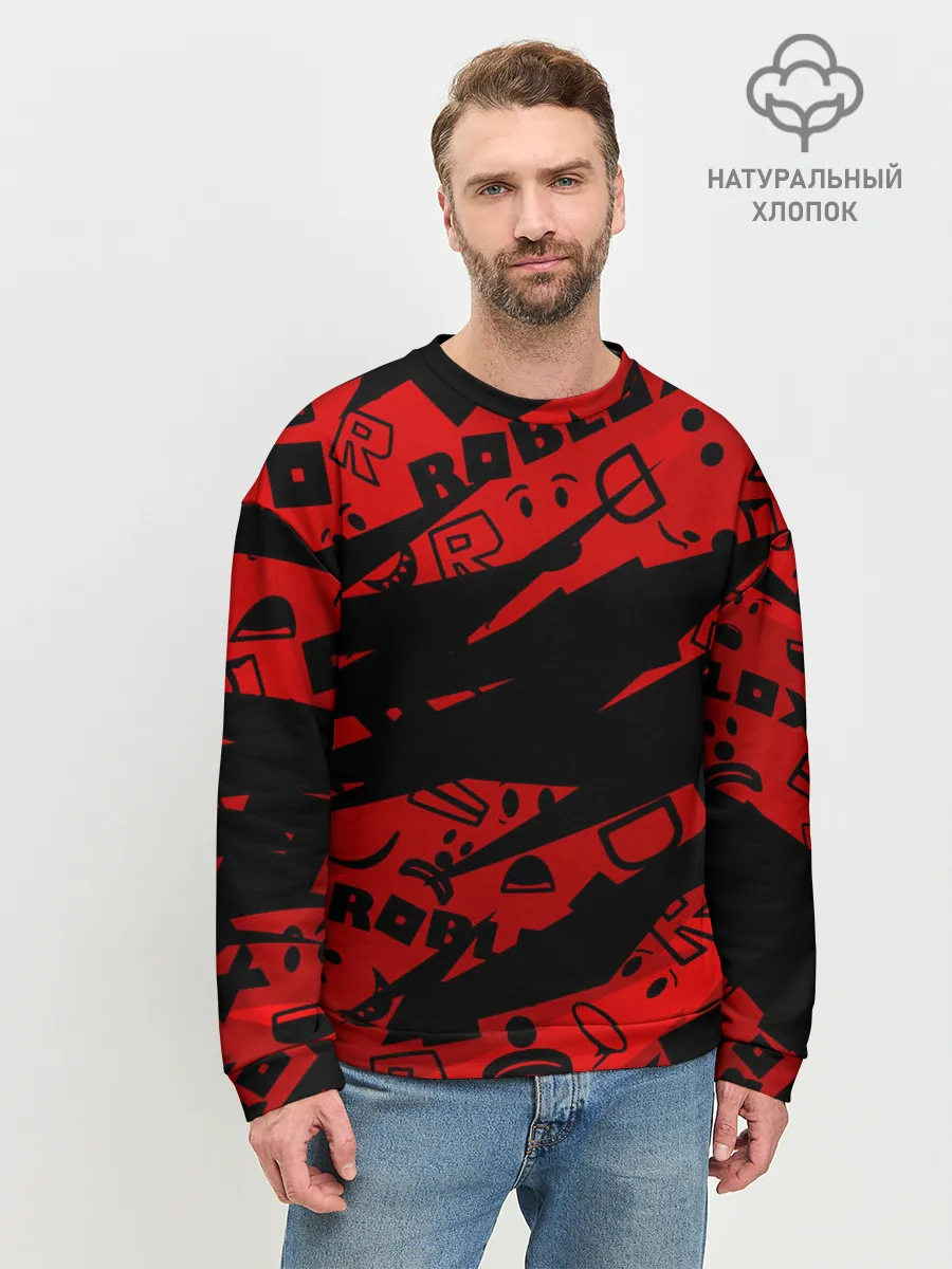 Мужской свитшот базовый / Roblox