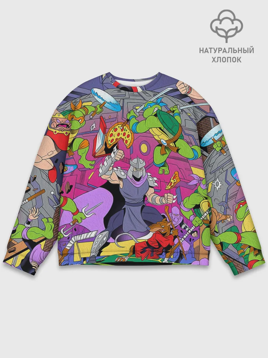 Мужской свитшот базовый / ЧЕРЕПАШКИ