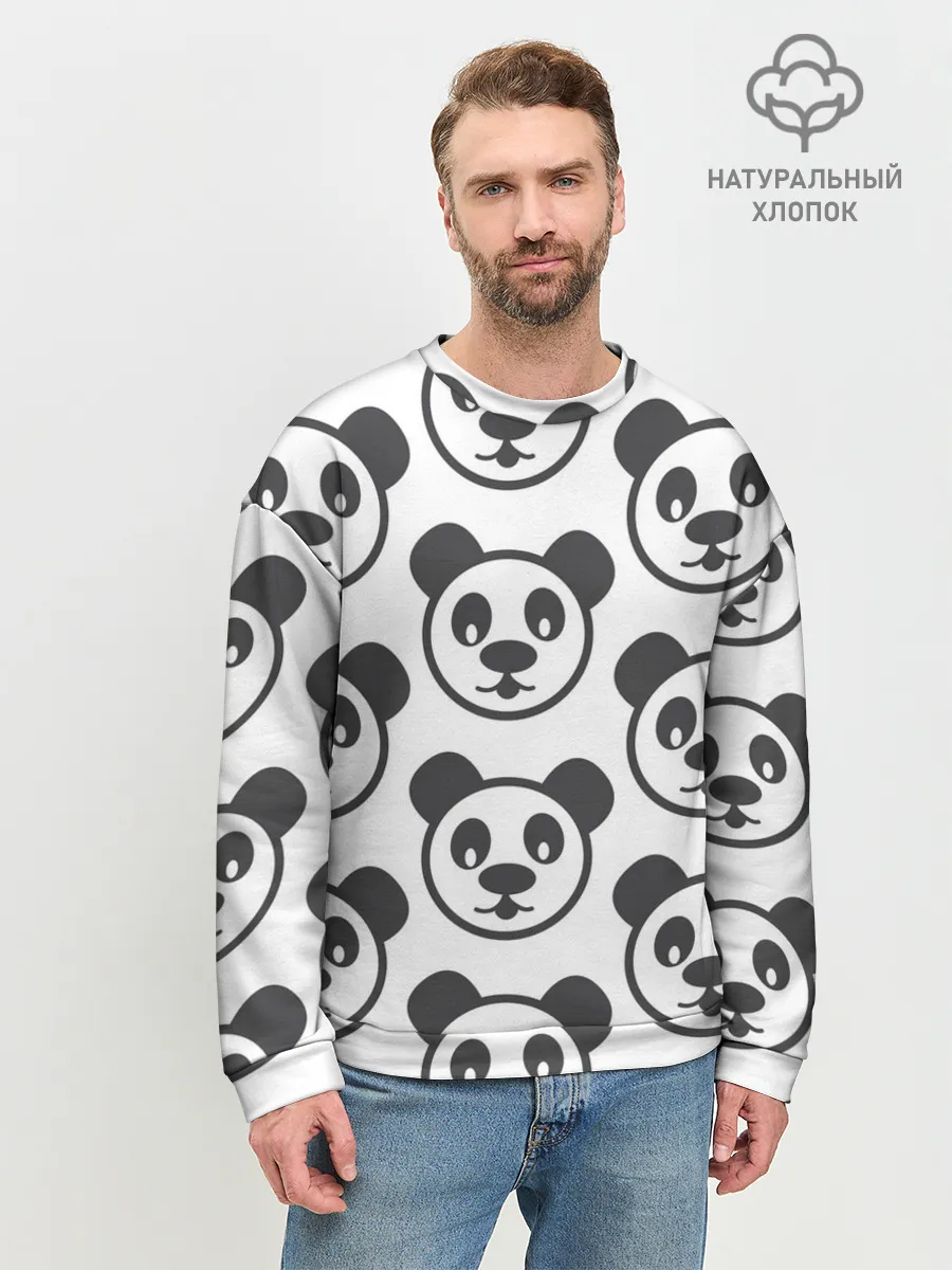Мужской свитшот базовый / panda