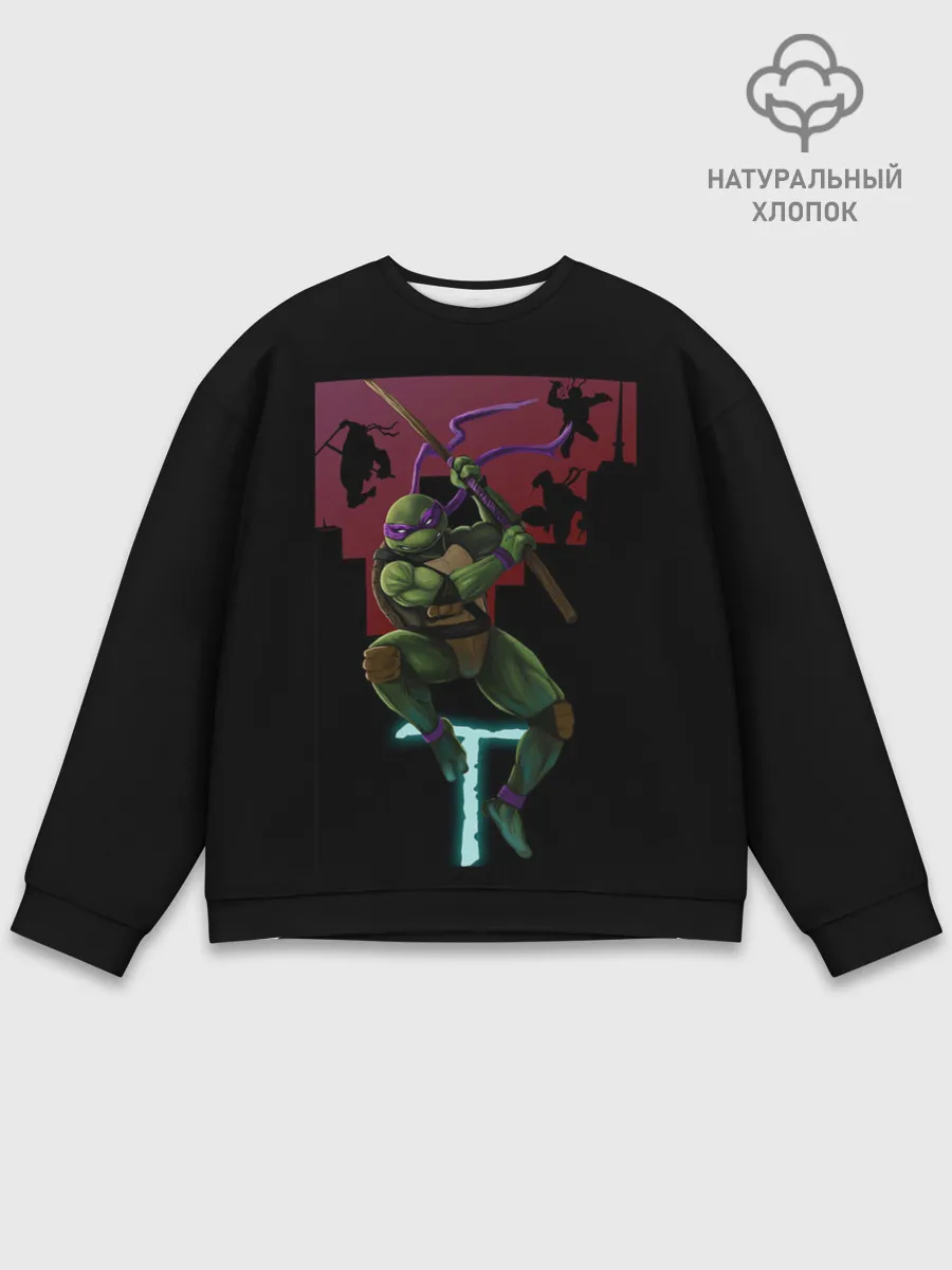 Мужской свитшот базовый / Черепашки-ниндзя