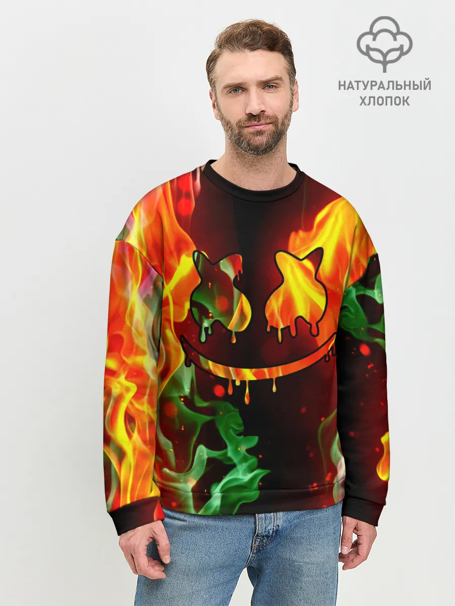 Мужской свитшот базовый / Marshmello