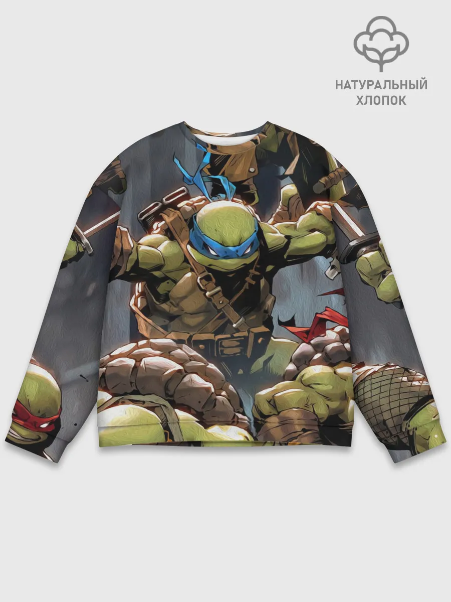 Мужской свитшот базовый / ЧЕРЕПАШКИ