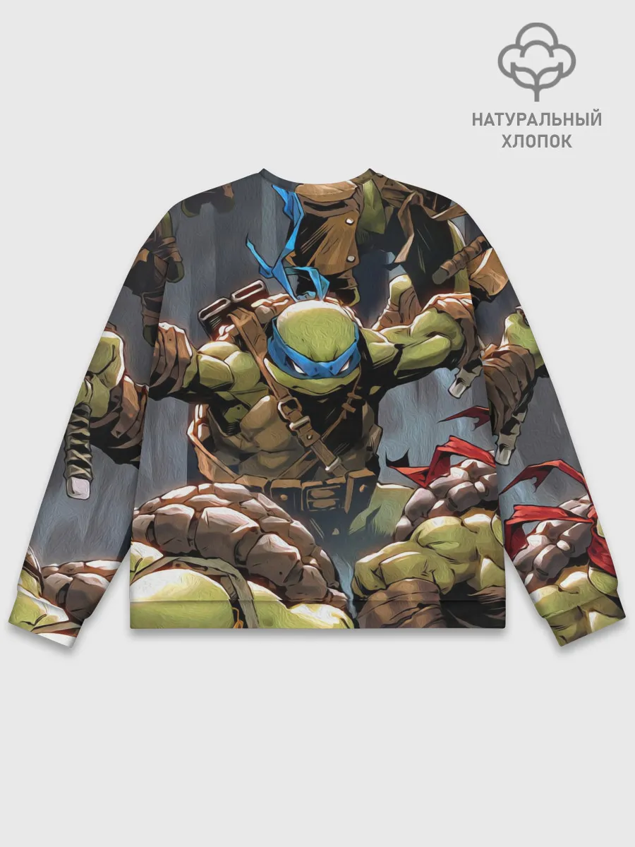 Мужской свитшот базовый / ЧЕРЕПАШКИ