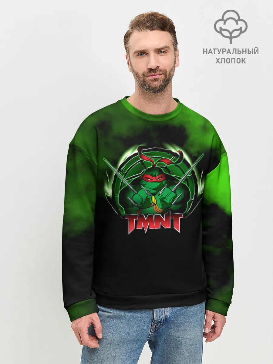 Мужской свитшот базовый / TMNT Рафаэль
