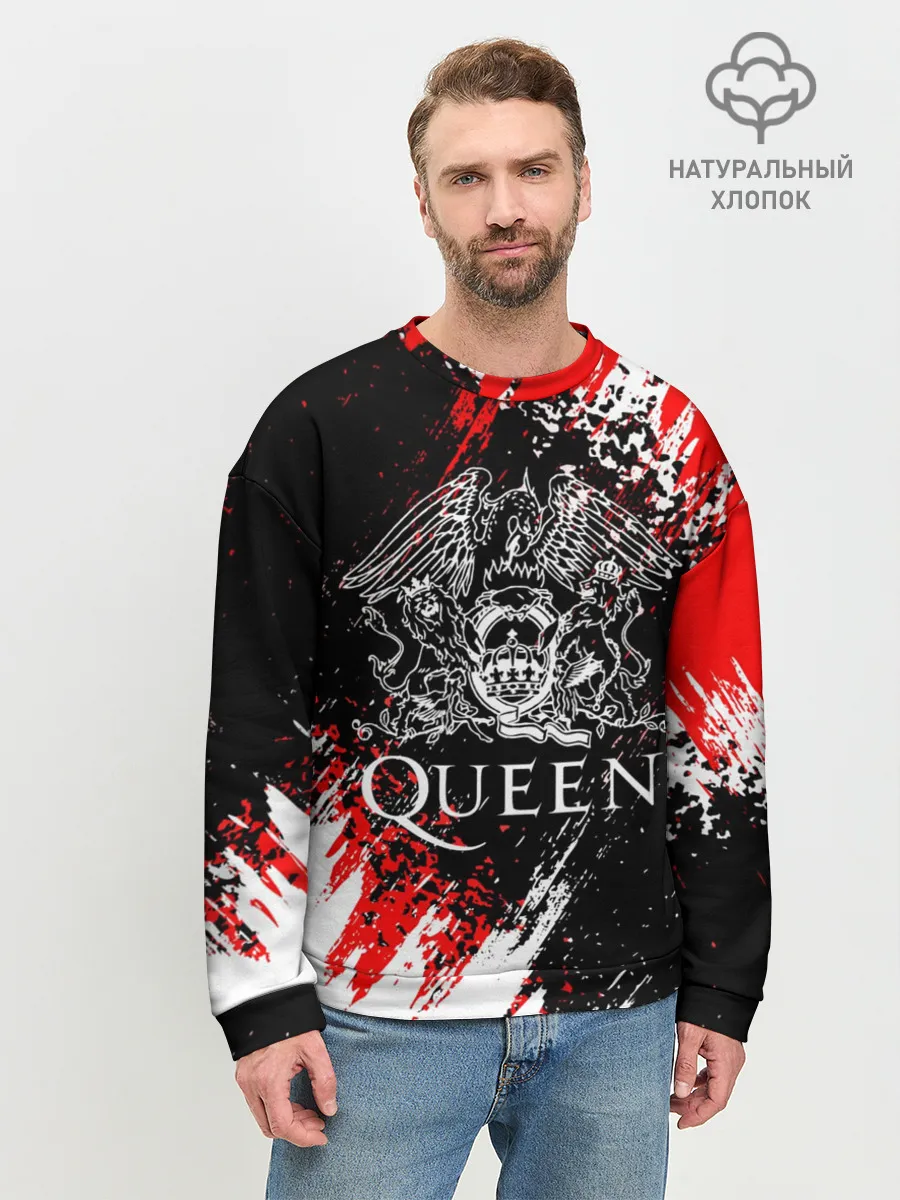 Мужской свитшот базовый / QUEEN.