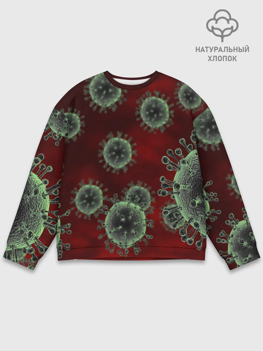Мужской свитшот базовый / COVID-19