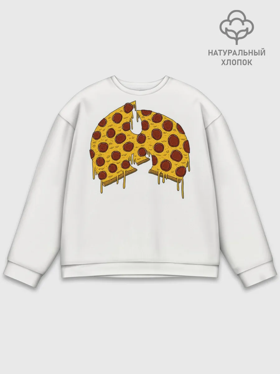 Мужской свитшот базовый / Pizza Clan