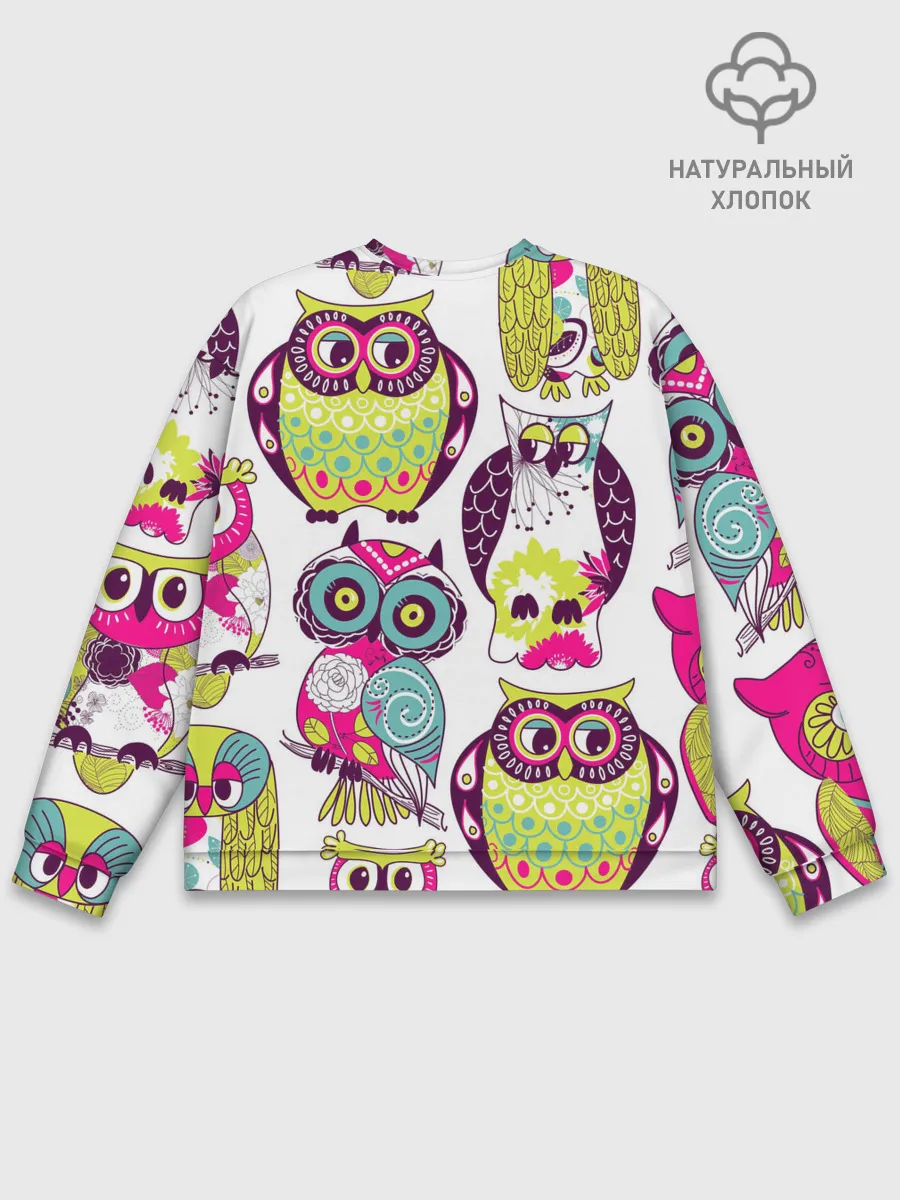 Мужской свитшот базовый / МУДРЫЕ СОВЫ | WISE OWLS