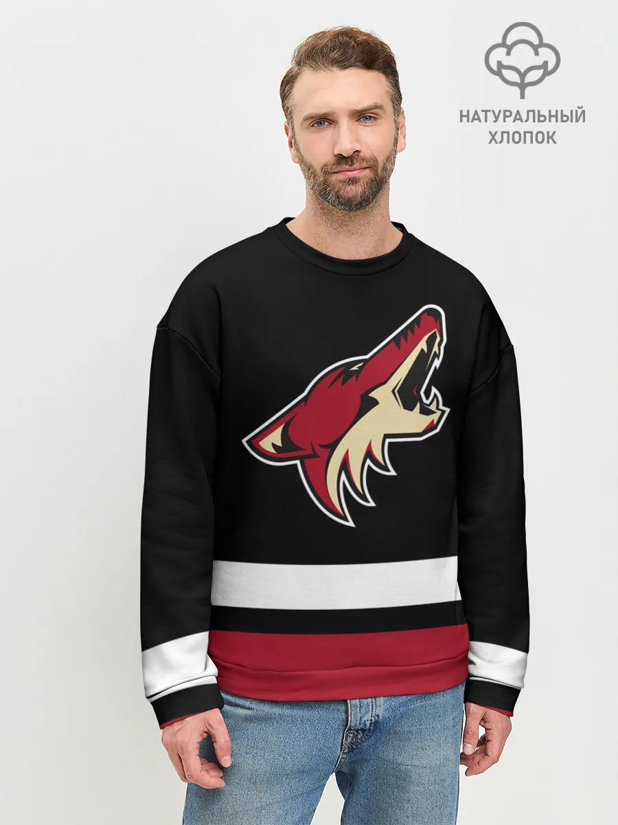 Мужской свитшот базовый / Аризона Койотис