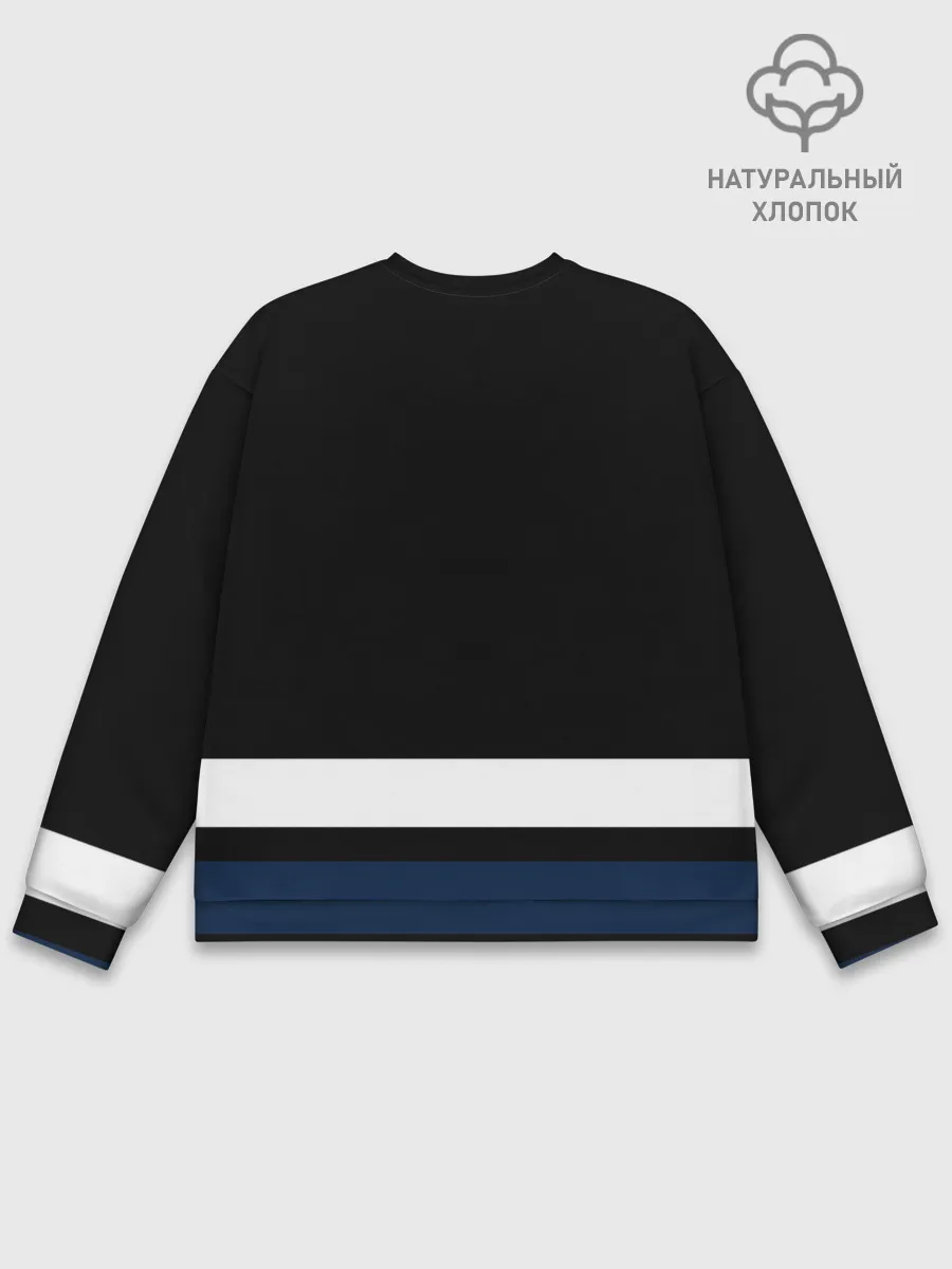 Мужской свитшот базовый / Эдмонтон Ойлерз