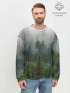 Мужской свитшот базовый / Лес мой храм